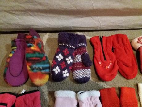 Rukavice pro holčičku, 110