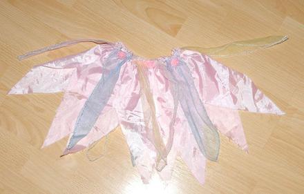 Karnevalová růžová cípatá sukýnka pro vílu, 