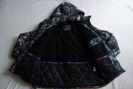 Zimní bunda s odepínací kapucí, l