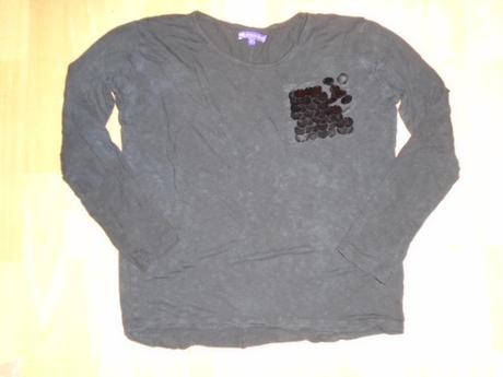 Tričko s flitry vel 14l, marks & spencer,164