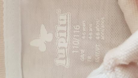 Dívčí trička 2 ks značky lupilu, velikost 110/116, lupilu,110