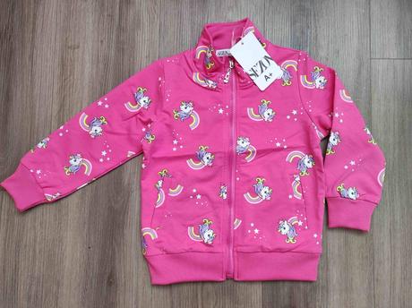 Dívčí slabá mikina 98,104,110,116,122,128, 98 - 128