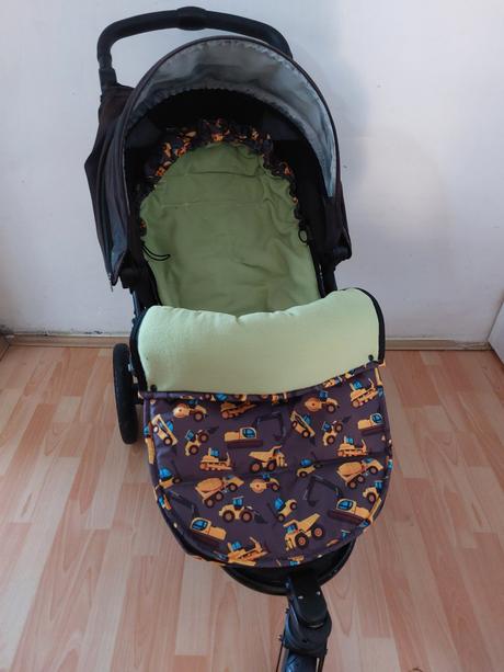 Zimní fusak do kočárku,