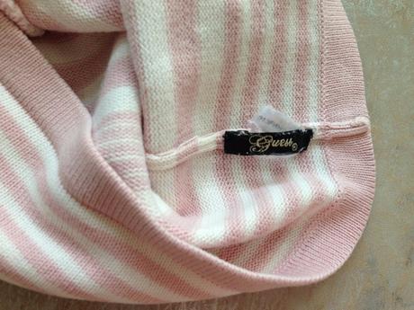 Růžová čepice guess 12-18měs. flitry holčička , guess,80