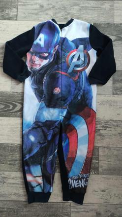 Overal fleece avengers pro kluka, marvel,110