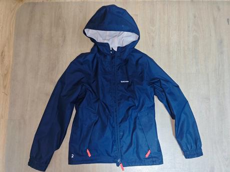 Detska 3v1 turisticka nepromokava bunda decathlon,, decathlon,146