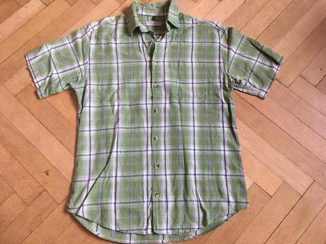 Pánská košile kr. rukáv vel. m 39 / 40, c&a,m
