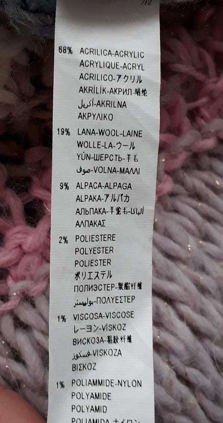 Vícebarevný svetr benetton, vel. 110, benetton,110