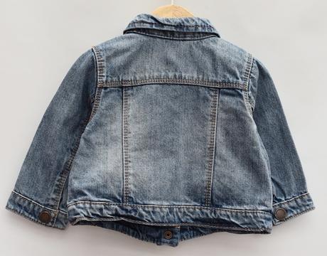 Džínová bunda vel. 6 - 9 m, next,74