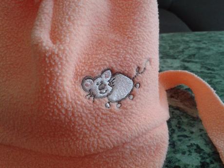 Set čepice rukavice dráče flís obvod 38-40, 62