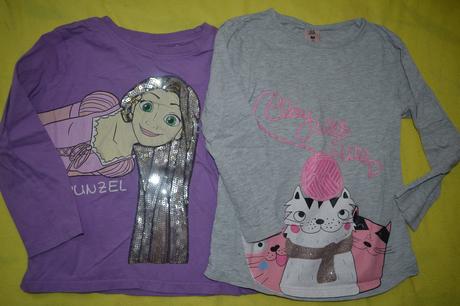 2x dívčí tričko 110-116,bavlna, kiki&koko,110