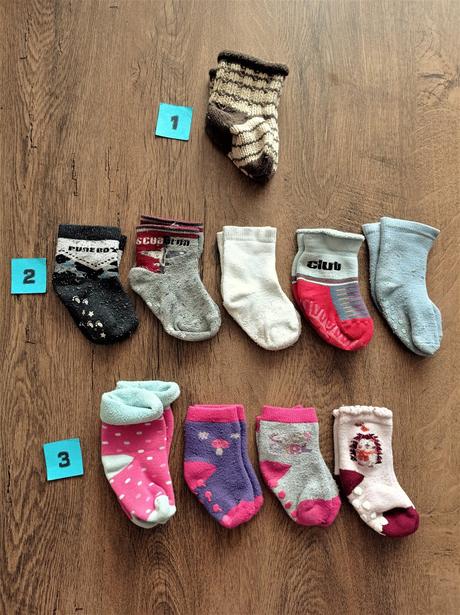 Ponožky silnější 19-22, 19