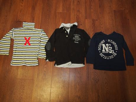 8x triko/tričko dlouhý rukáv vel.98, zara,98
