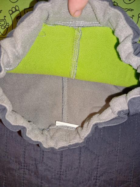 Softshellové zateplené kalhoty příšery vel. 116, 116