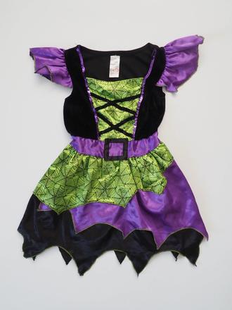 Kostým čarodějnice vel 116, 