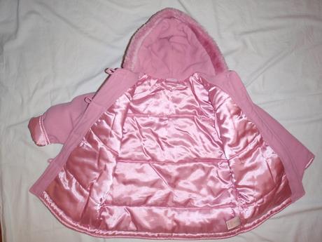 Hodně teplý flízový zimní kabát, cherokee,110