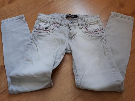 Bezva džíny rifle detroit v super barvičce, lindex,134