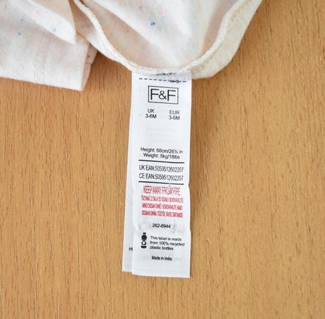 Tričko vel. 3 - 6 m, f&f,68