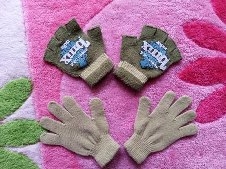 Dětské rukavice " 2v1" vel."3-5 let",