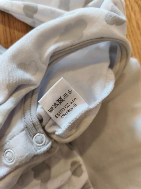 Kojenecká souprava s mráčky unisex, esito,68