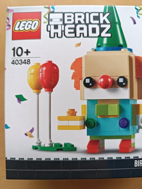 Lego brickheadz 40348 narozeninový klaun,