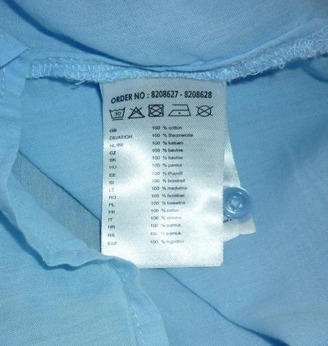 Světle modrá dámská košile takko fashion, takko,36