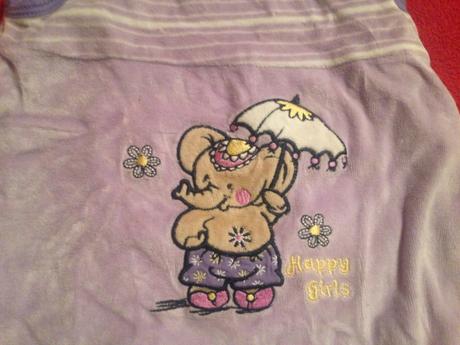 Dívčí dupačky sloník, smile,68