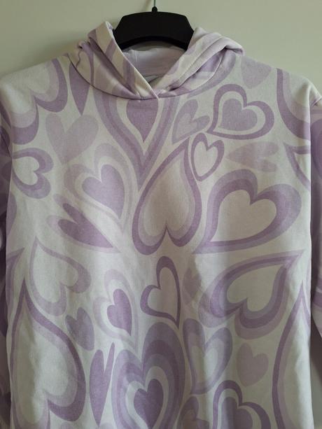 Mikina srdce vel. 152, primark,152