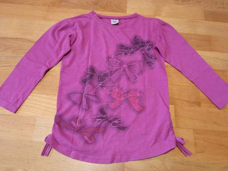 Jarní podzimní plátěná bunda s trikem, c&a,140