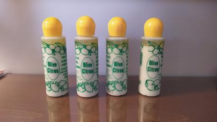 Opalovací tuniský olivový olej s citronem,