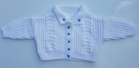 D206 dívčí pletený svetřík tweety vel. 86, 86