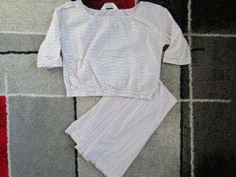 Dívčí,letní souprava halenka+kalhoty zn.h&mvel.152, h&m,152