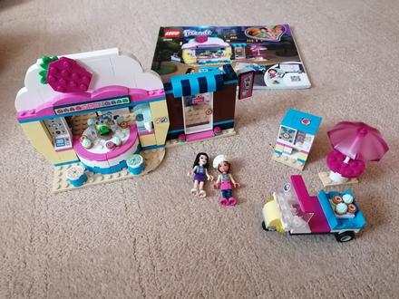 Lego friends 41366 lego cukrárna s dortíky, 