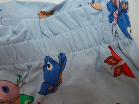 Hm nové bavlněné šortky s motýlky vel. 122, h&m,122