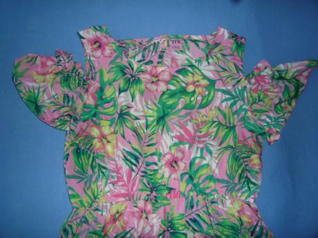 Lehounké květinové šaty vel. 146, kik,146