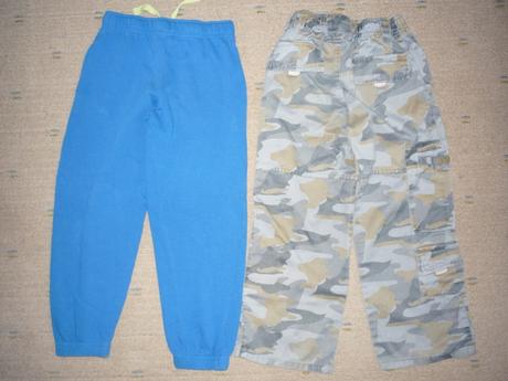 Tepláky, kalhoty na ven vel 110-116 lupilu-cena za, lupilu,110