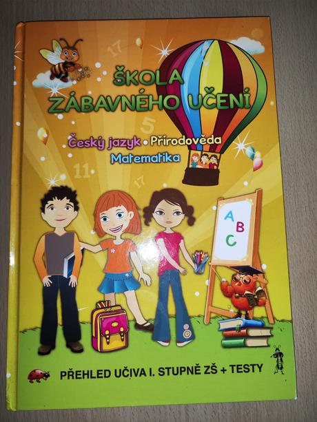 Škola zábavného učení, prac. sešit, omalovánky,