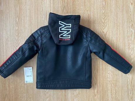 Chlapecká kožená bunda - c&a, vel. 104, c&a,104