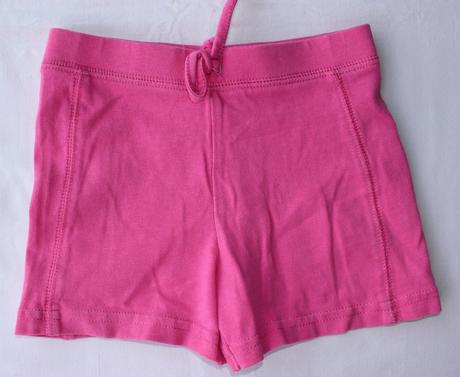 X65. bavlněné kraťasy 1-1,5 let, tu,86