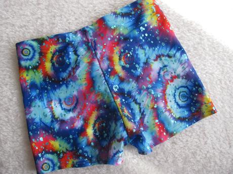 Krásné barevné elastické šortky/i na gymnastiku, 98