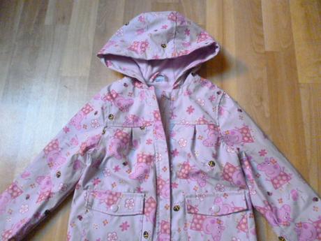 Bunda do deště peppa pig vel. 2-4, 98