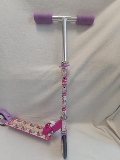 Skládací dětská koloběžka s jednorožcem, bimbobike,