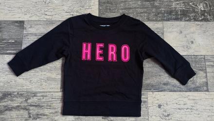 Mikina hero/hrdina, next,80