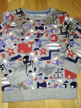 Mikina s ryby 92 tu, tu,92