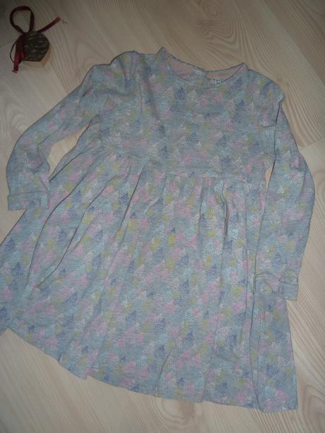 Šaty, tunika s dlouhým rukávem, marks & spencer,110