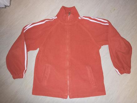 Oranžová mikina 134, 134