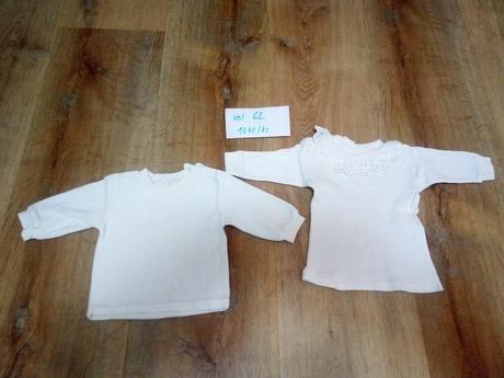 2 x kabátek / tričko, 62