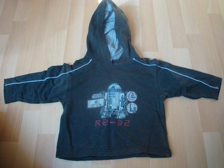 Mikina pro kluky s raketou, vel. 2-3 roky, 86