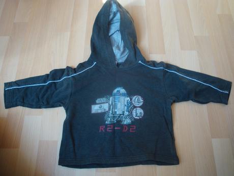 Mikina pro kluky s raketou, vel. 2-3 roky, 86