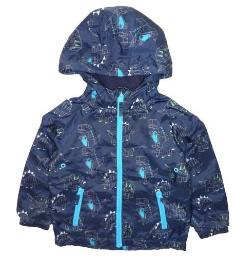 Jaro/podzim bundička, podšívka flís vel.110, bluezoo,110